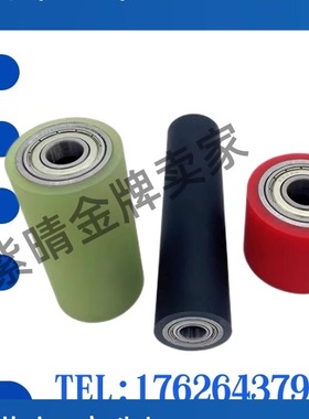 包胶滚轮ROERUHS ROERUS ROERGS ROERHS带双轴承钢芯直柱型