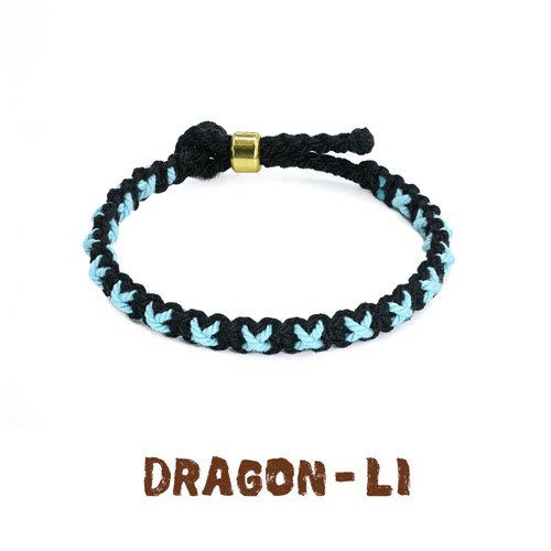 DRAGONLI手工编织叠戴百搭