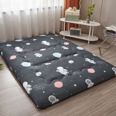 极速日式加厚榻榻米m床垫软垫子可折叠家用卧室地垫保暖睡垫打地