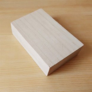 极速泡桐木块 长方形实木块 模型制作积木材料O 轻木板 好上色不