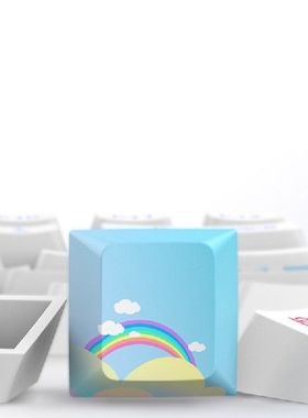 极速10 Keys Cherry Profile Keycap PBT DYESUB ElectrVonic Gam