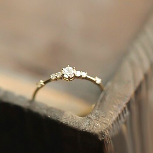 极速Fashion Women Ring Fingwer Jewelry Rose Gold /Sliver /Go