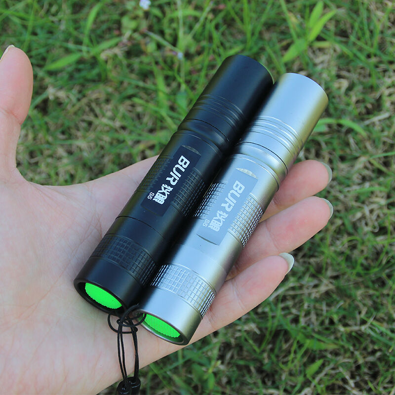 极速狄眼BUR强光手电筒充s电远射防水自行车灯S5定焦小直筒S5黑+
