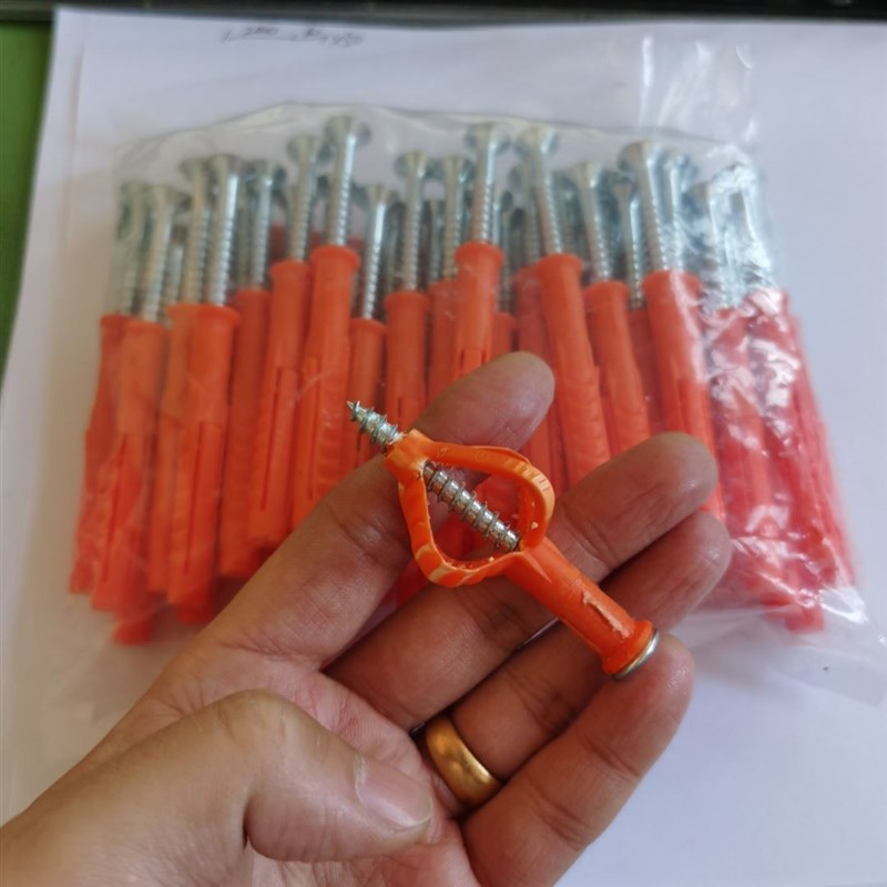 极速PP胀管膨胀螺丝大涨力吊柜膨O胀螺栓空心墙胀管