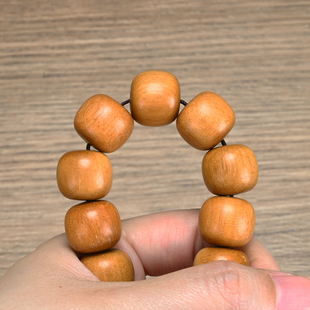 极速东加檀香新山檀香沉水老料檀香108佛珠念珠手链文Z玩老型手串