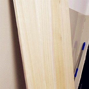 极速泡桐轻d木实木板儿童diy木料 模型木片木条 家具壁挂隔板搁板