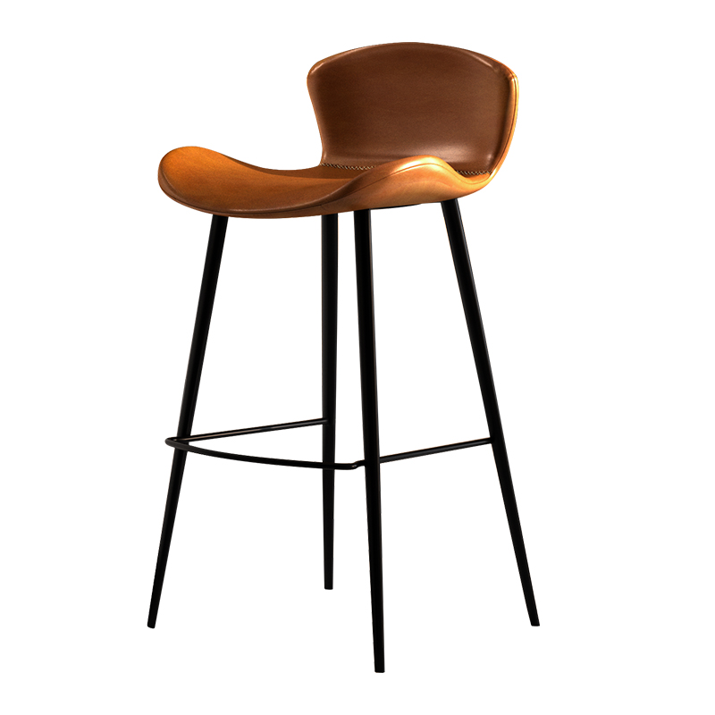 极速吧台c椅家用高脚凳现代简约靠背吧台凳前台椅餐厅创意休闲酒