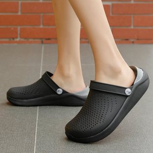 极速2023 Men Sandals Crlogs Slides Hole Shoes Rubber Clogs F
