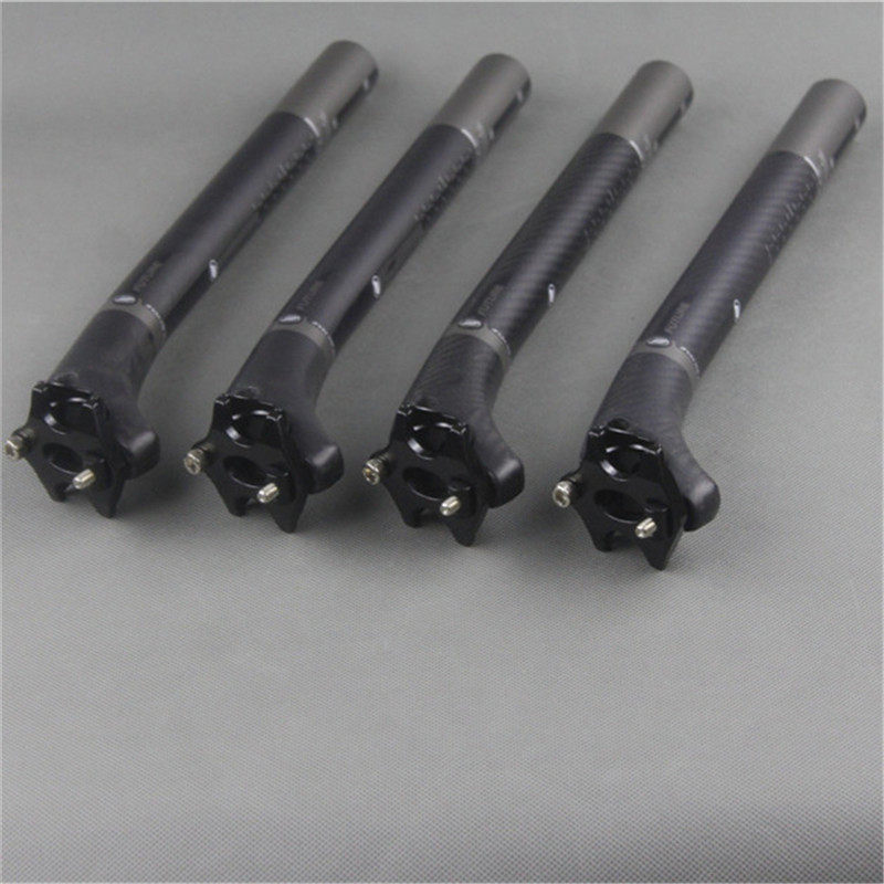 极速新品经典款灰标全碳纤维山地车公路车自行车后飘X座管座杆坐