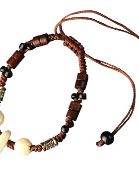 极速狗牙吊坠男士项链 狼牙造型骨质真狗牙小孩S宝宝婴儿随身平安