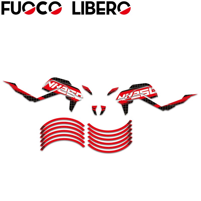 极速适用春风250NoK改装贴纸轮毂防水摩托车版花整车拉花全车贴花