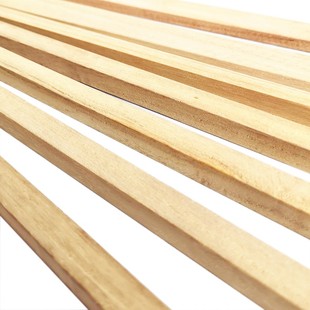 极速泡桐细木条木棍实木长条儿童木工diyJ模型DIY轻木软沙盘航模