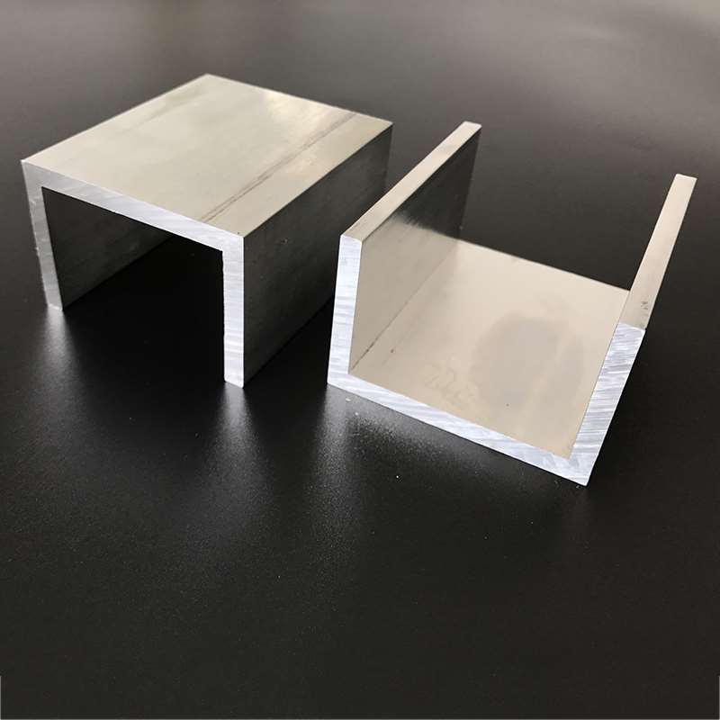 极速u型槽 铝合金槽铝60x4v0x5硬质铝合金槽铝型材U型槽铝内径50m