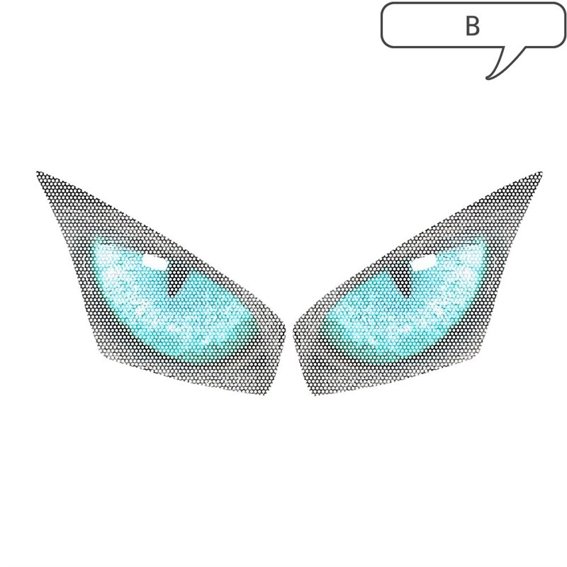 极速适用2020新款于宝马C600GT大灯H贴纸大灯贴膜地平线大灯装饰