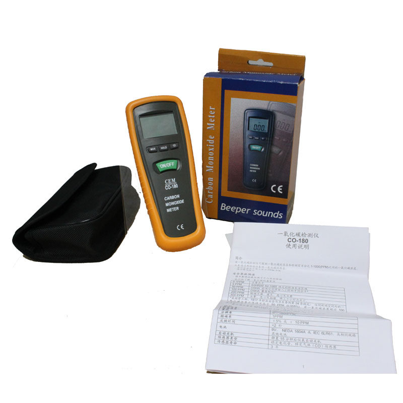 极速CEM CO-180一u氧化碳气体检测仪 取样速度快 蜂鸣提示
