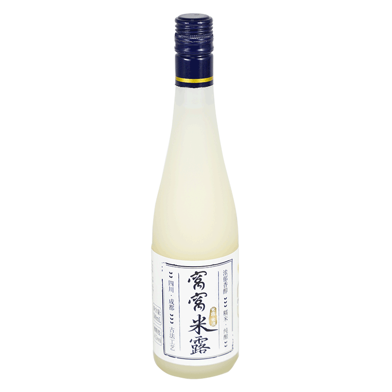 窝窝500ml米露糯米酒农家自酿低度微醺米酒醪糟甜酒酿月子晚安酒
