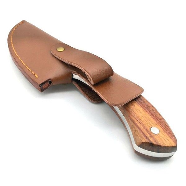 速发22cm Knife Sheath Leather Sheath With Waist Belt Buckle