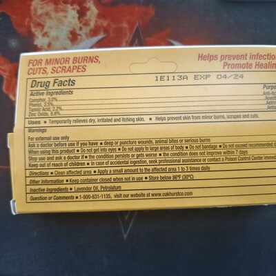 极速现货Oakhurst Co. Unguentwine Antiseptic Ointment for Bur