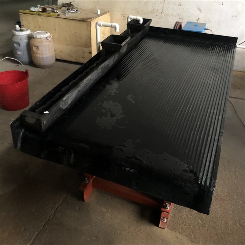 极速玻璃钢选矿6S摇床r 淘沙金铅锌矿云锡摇床面 洗金铜米机水洗