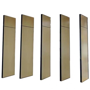 速发酒店活动隔断墙隔音可折叠推拉门办公室移动屏风宴会厅高隔断