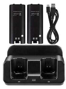 极速New Remote Controller Dual CharginKg Dock Station + 4x