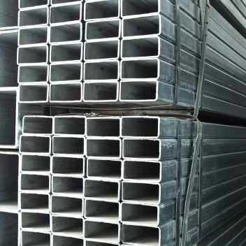 极速厂款镀锌方管100100方管铁管镀锌管H方管黑方钢钢管q235方管