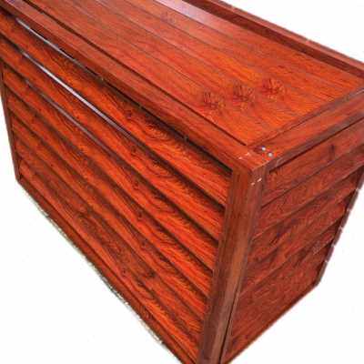 极速铝合金空调外机罩室外百叶片空调罩防M雨百叶空调保护罩铝合