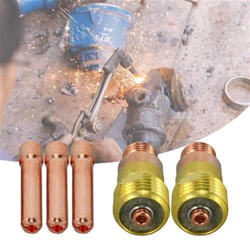 极速20Pcs Usefulk TIG Stubby Gas Lens Durable TIG Collet Hig