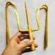 铁勾叉 新品 镀金粉 法器架 铁钩 道家用品f道士法器钩叉勾叉一套