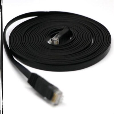 极速cat6 flath ethernet cable rj45 lan cable network patch c