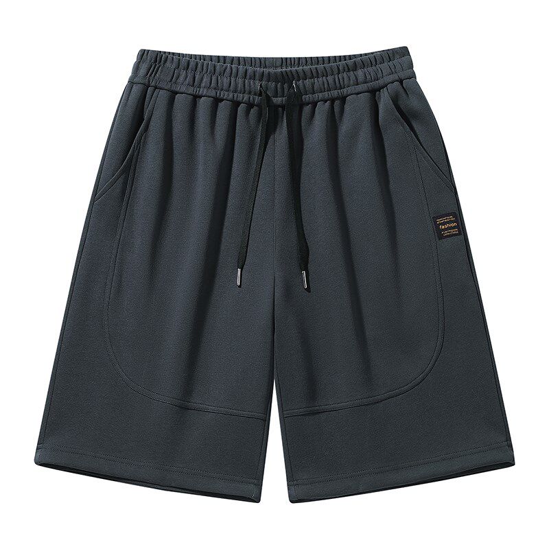 新品胖人纯棉短i裤子男装特大码夏季加肥佬加大号超宽松休闲运动