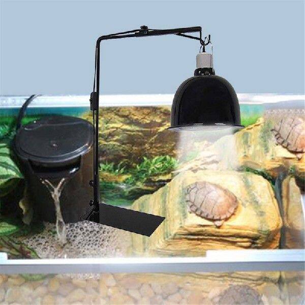 极速Reptile Lamp Stand Heating LaImp Holder Adjustable
