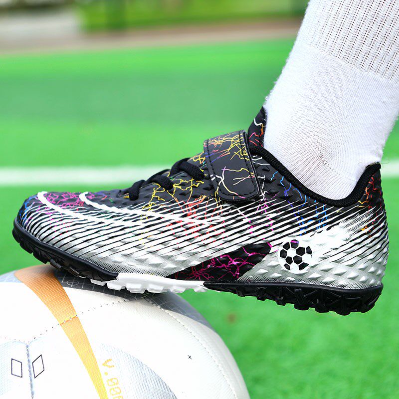 新品儿童足球鞋男l童比赛专用长钉球鞋中小学生球鞋男孩专业训练