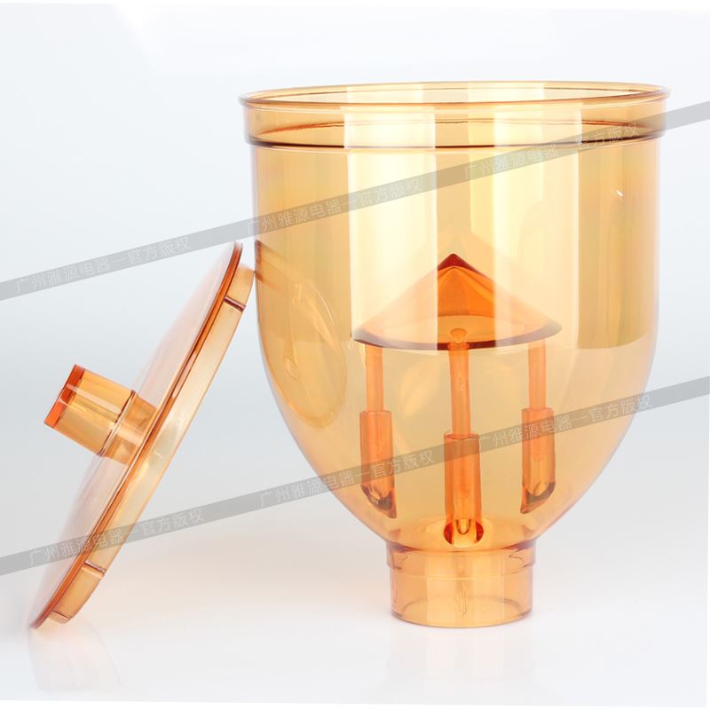 极速小飞鹰漏斗咖啡磨豆机防跳豆仓豆缸装咖啡P豆盒透明漏斗小飞