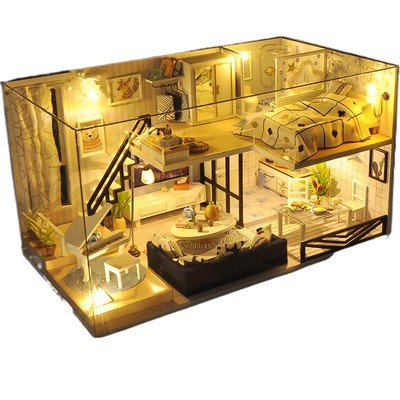 极速手工a制作房子拼装送老公生日礼物实用惊喜浪漫男生的diy闺蜜