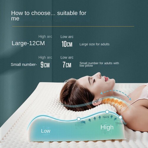 新品Travesseiro de ltex natural para pesco?o, cUervical,