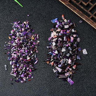 极速天然舒d俱来水晶碎石摆件苏纪石原石消磁净化装饰供奉曼扎宝