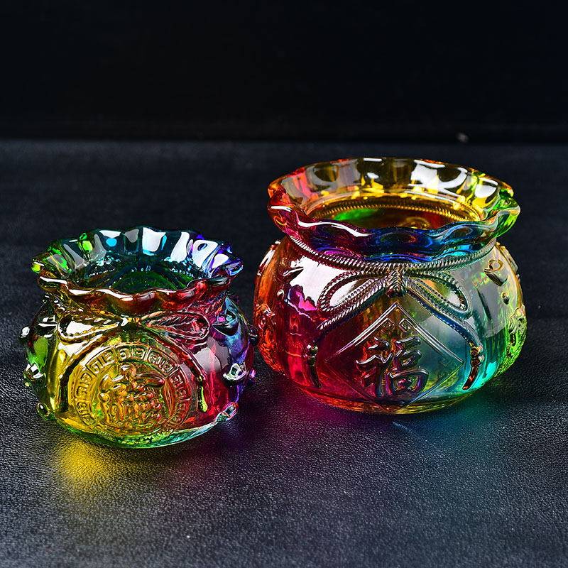 极速琉璃钱袋子摆件黄色s水晶聚宝盆招财聚财家居客厅装饰摆设乔,饰品/流行首饰/时尚饰品新,摆件,淘宝优惠券,粉丝福利购,淘宝优惠卷