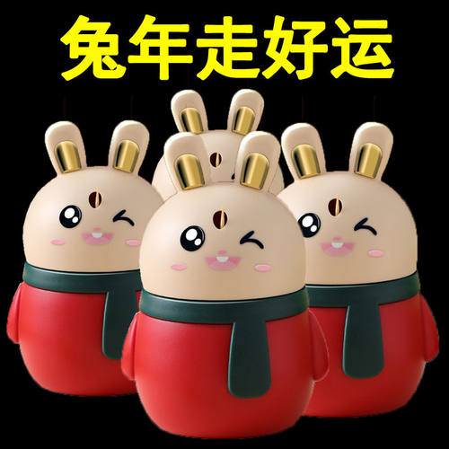 极速兔子牙e签筒按压式牙签筒自动弹出智能牙签盒档餐厅牙签收纳