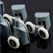 Csabins Pulley &Shower 极速8pcs Roller Rooms Room Shower