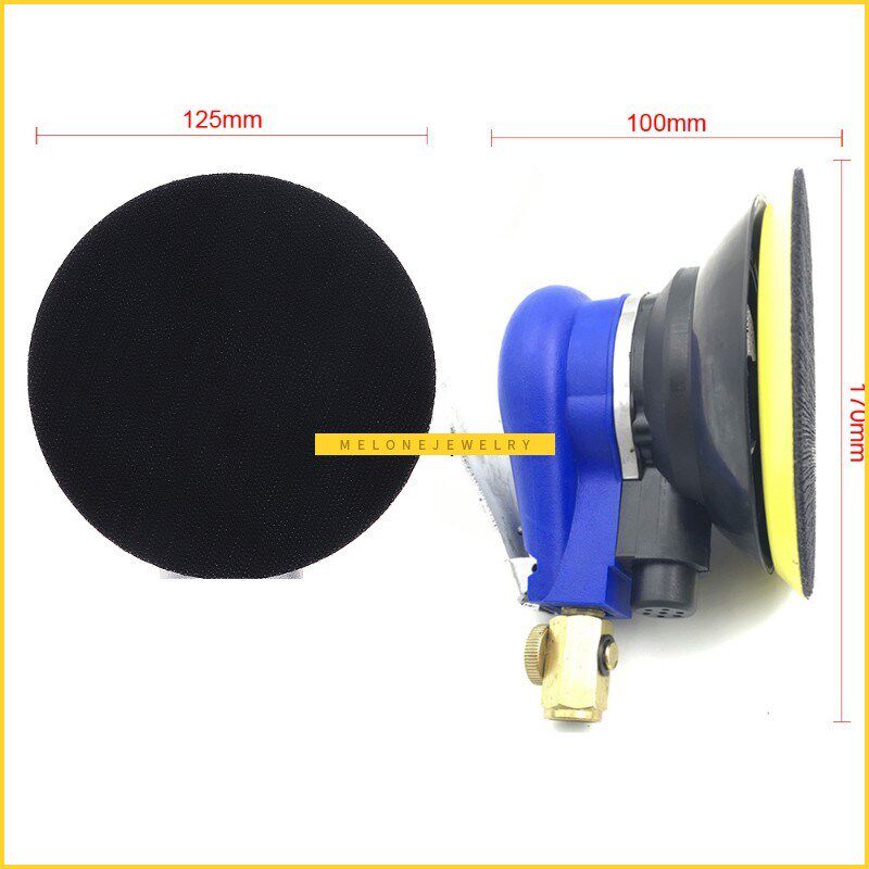 极速5/a6 Inch Non-vacuum Matte Surface Circular Pneumatic Sa