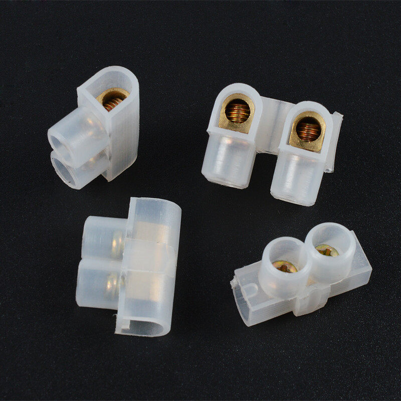 极速30个装电线连接器1位螺丝式对D接一进一出接线端子接线柱快速