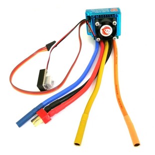 极速火凤凰120A无刷有感无感双向电调1/10L遥控车船RC模型用防水2