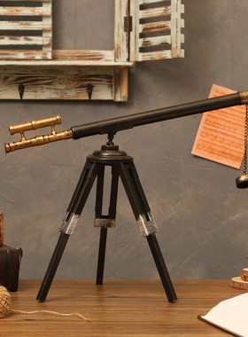 极速美式复古地球仪立体大号落地B摆件家居客厅办公室书房橱窗轻