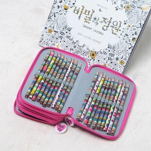 极速笔袋装专用水彩笔的收纳彩铅画笔儿童美N术小学生大容量马克