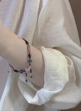 极速清冷系古风手l錬清冷感新中式兔子轻奢小众女生精致民族风手