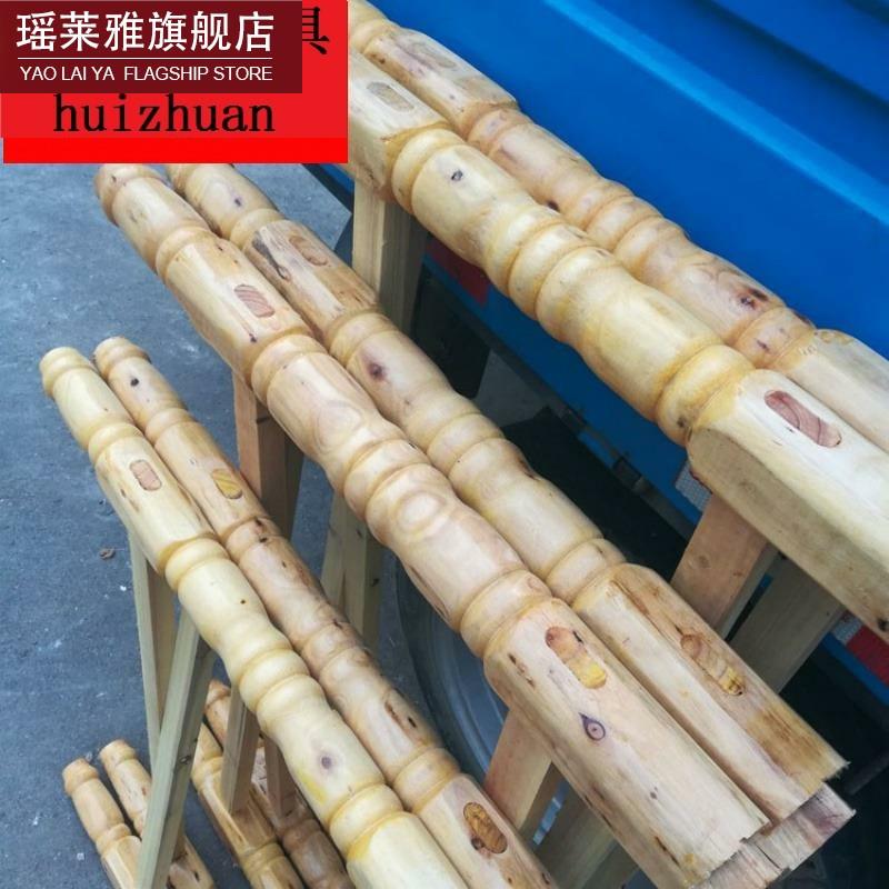 极速实木大圆桌折叠桌架s子方桌餐桌脚架杂木便捷折叠桌腿支架桌