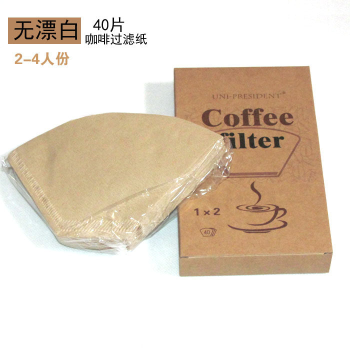 极速咖啡滤e纸100枚扇形102号过滤纸滴滤壶V60手冲杯美式咖啡机滤