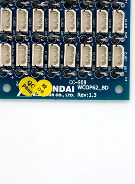 极速适用现代电梯按钮扩展板q STVF9轿厢按钮指令板 WCOP62_BD电