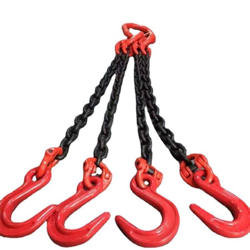 极速工业链条吊索具单钩吊索具 起重链条吊M索具组合起重吊钩吊环